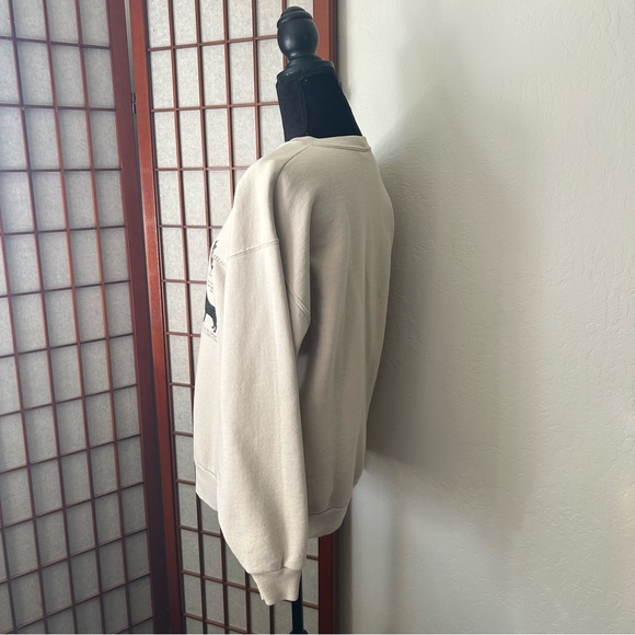 Vintage 80s 90s Oversized Graphic Labrador Dog Crewneck Hoodie / Sweatshirt - Picture 3 of 13